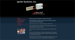 Desktop Screenshot of ignitersystems.com