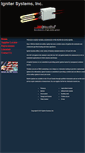Mobile Screenshot of ignitersystems.com