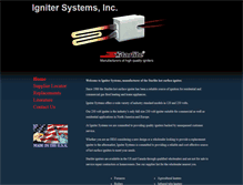 Tablet Screenshot of ignitersystems.com